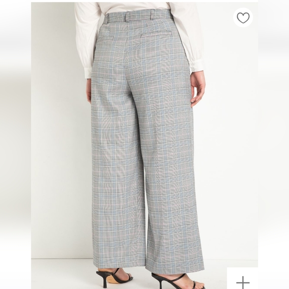 Eloquii wide leg pleated pants - Picture 2 of 5